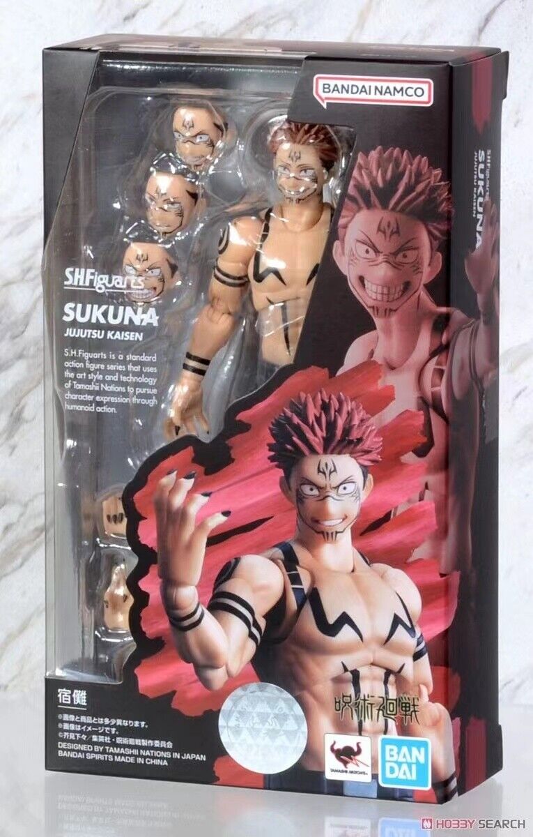 S.H. Figuarts Jujutsu Kaisen Sukuna SHF Action Figure New In Hand Gift Toys
