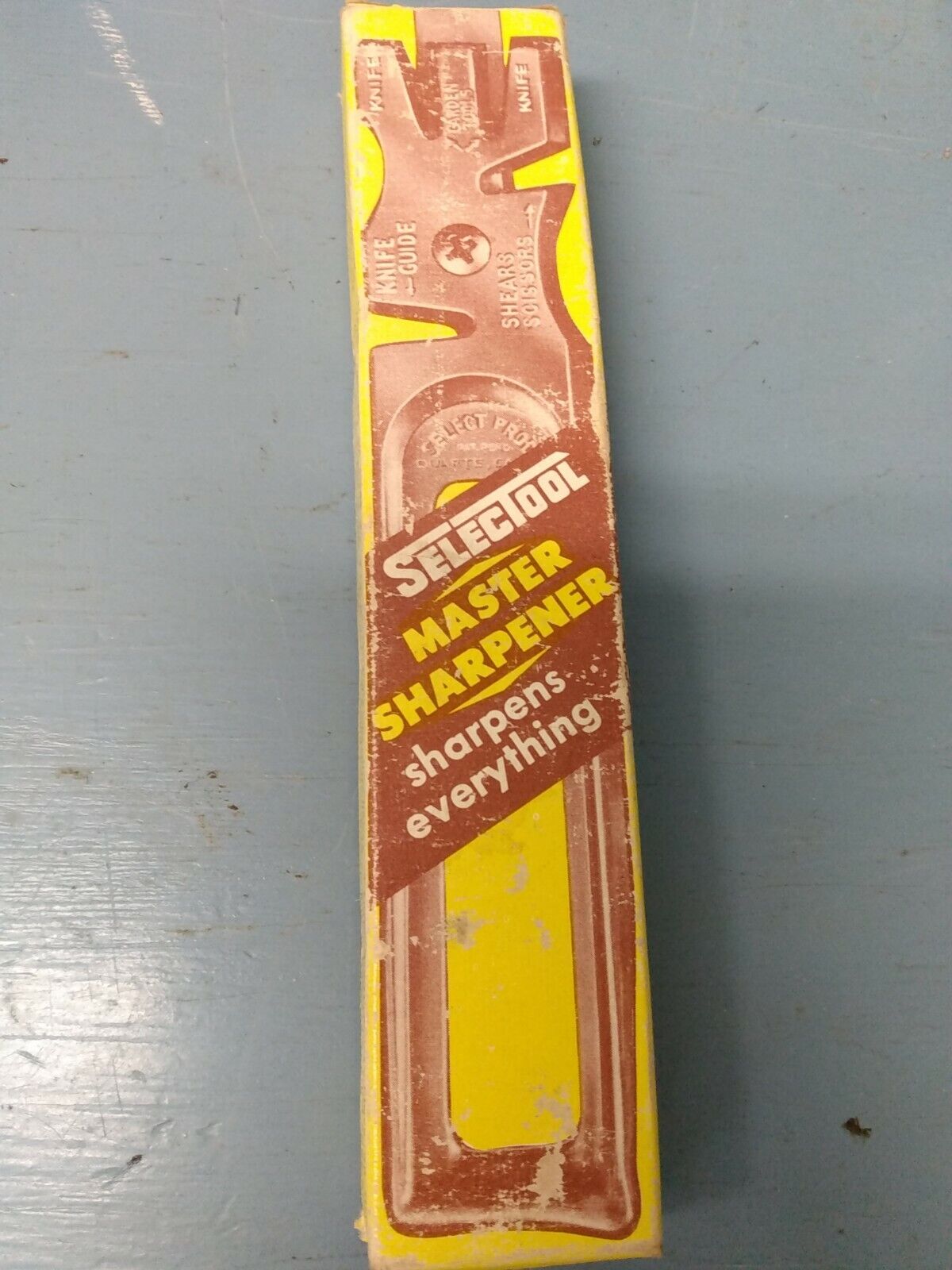 Vintage SelecTool Master Sharpener w/ Instructions & Box. (Cm)