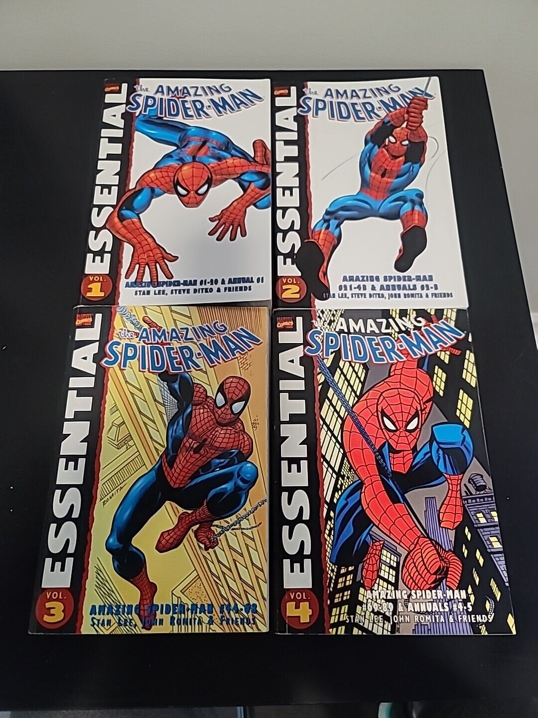 Essential Spider-man 1-89 Vol 1 2 3 4 TPB Collection Lot Stan Lee Ditko 
