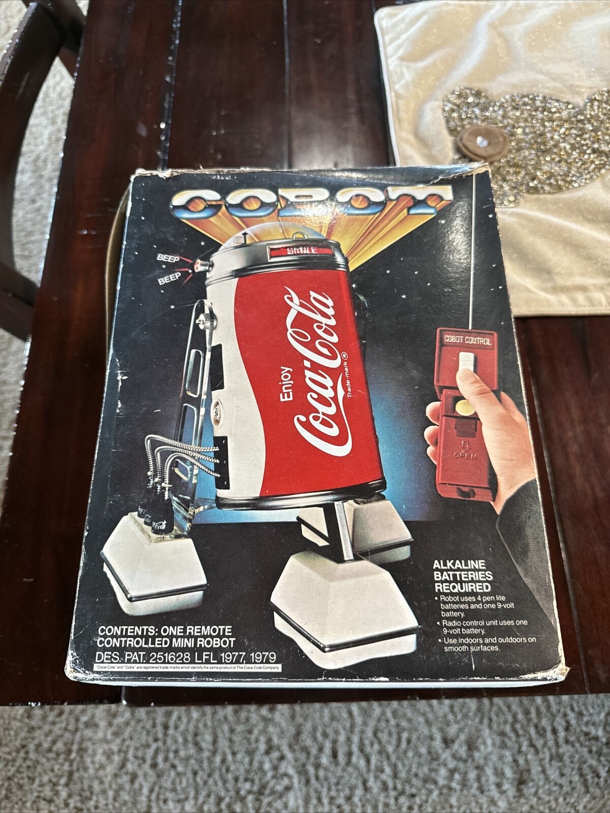 1970's Coca-Cola COBOT R2-D2 Can Robot Toy (Remote Control)