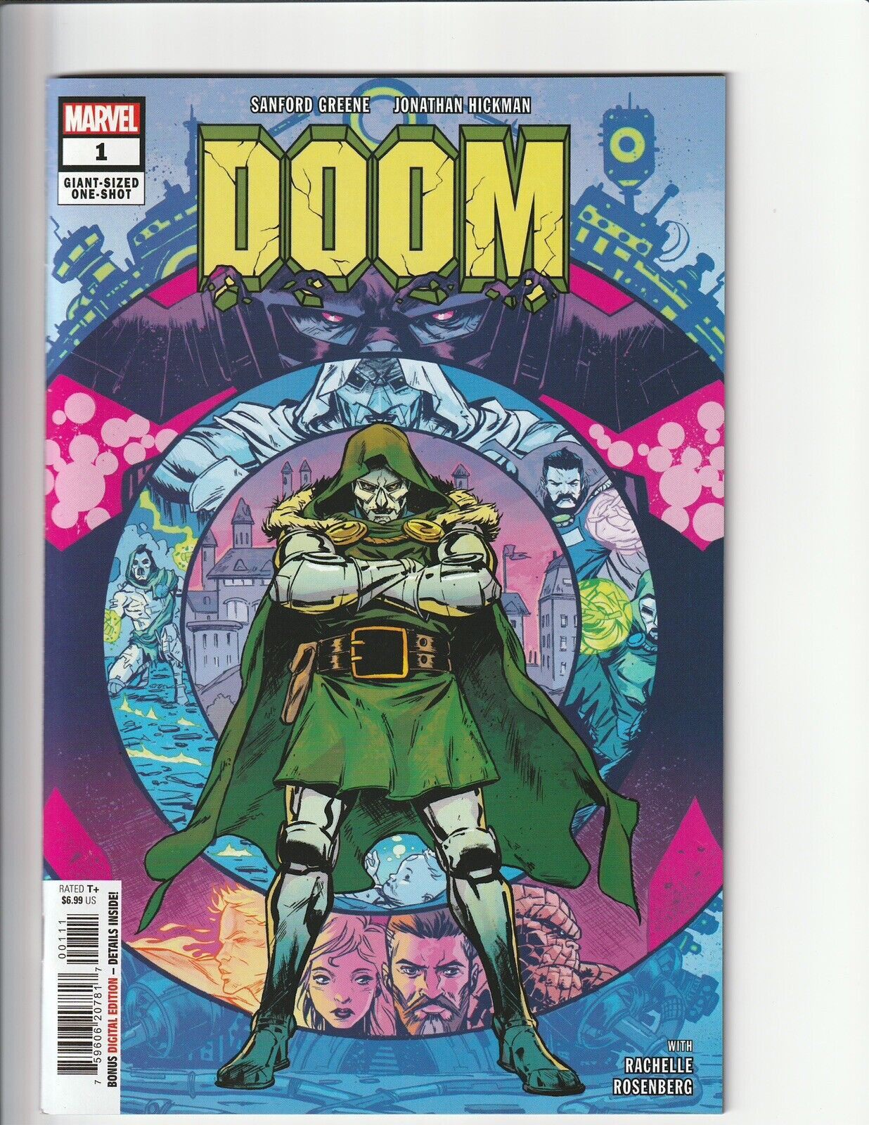 DOOM #1, 2024, 1st Print, Cover A, 9.8 NM/M, Key Issue, Unread, Full Scans