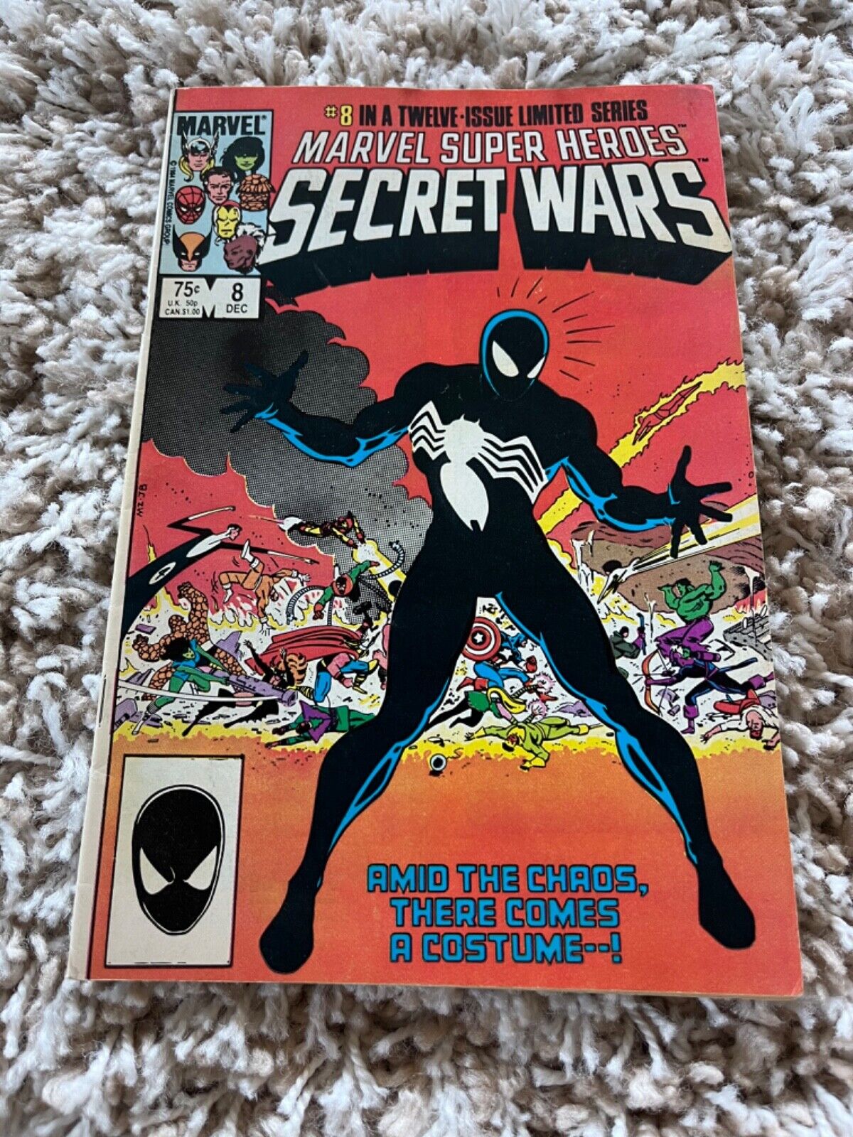 Marvel Super Heroes Secret Wars #8 FN+ 6.5 Marvel Comics 1984