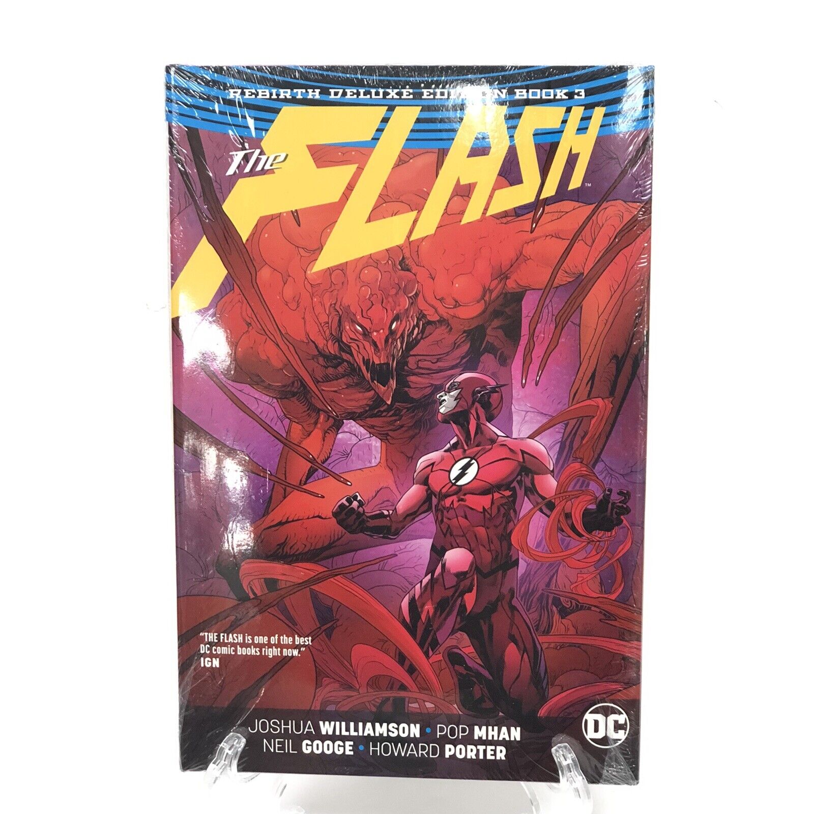Flash Rebirth Deluxe Edition Book 3 New DC Comics HC Hardcover Sealed