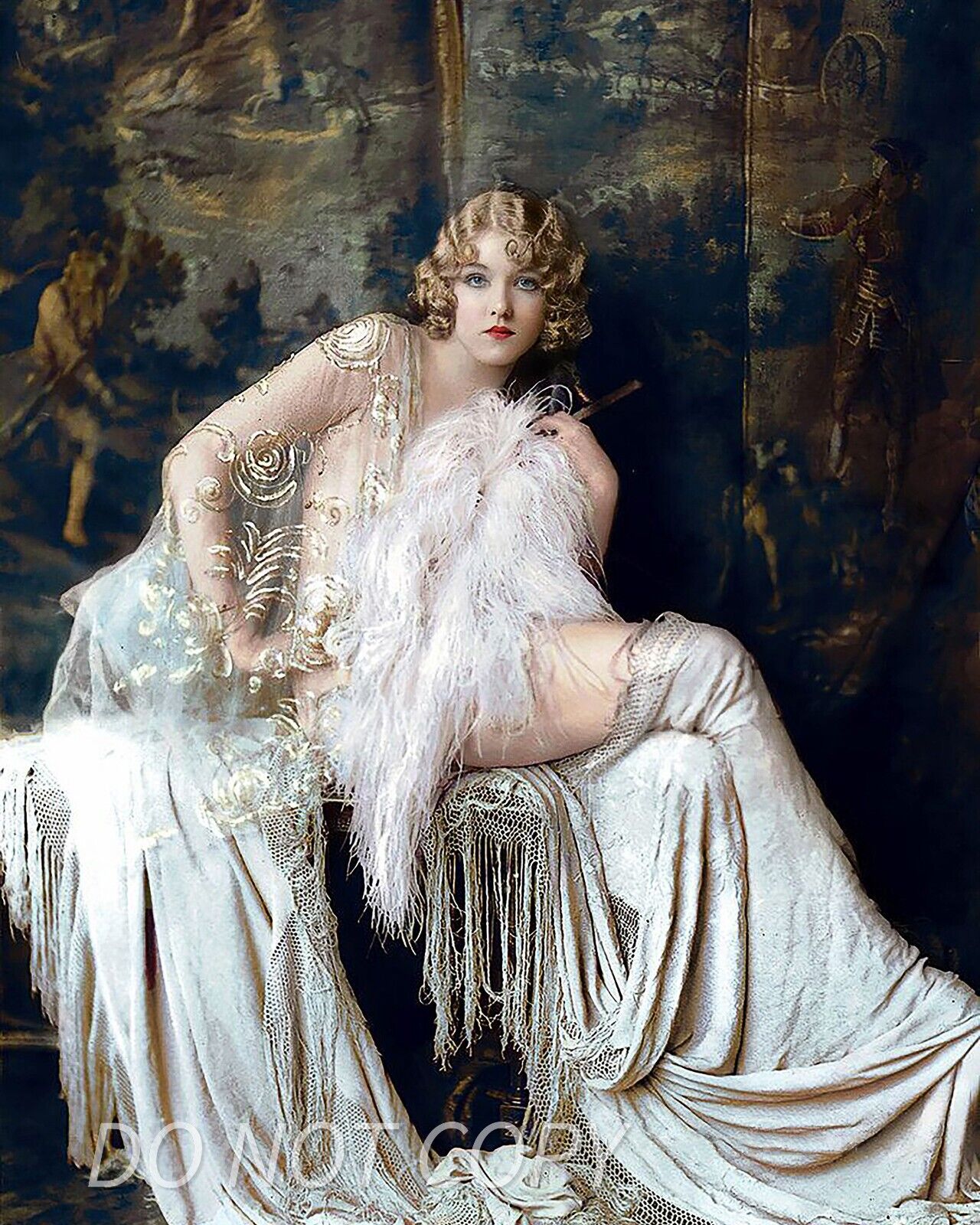 Vintage 1920s - Ziegfeld Follies - Flapper Girl -16x20 PUBLICITY PHOTO
