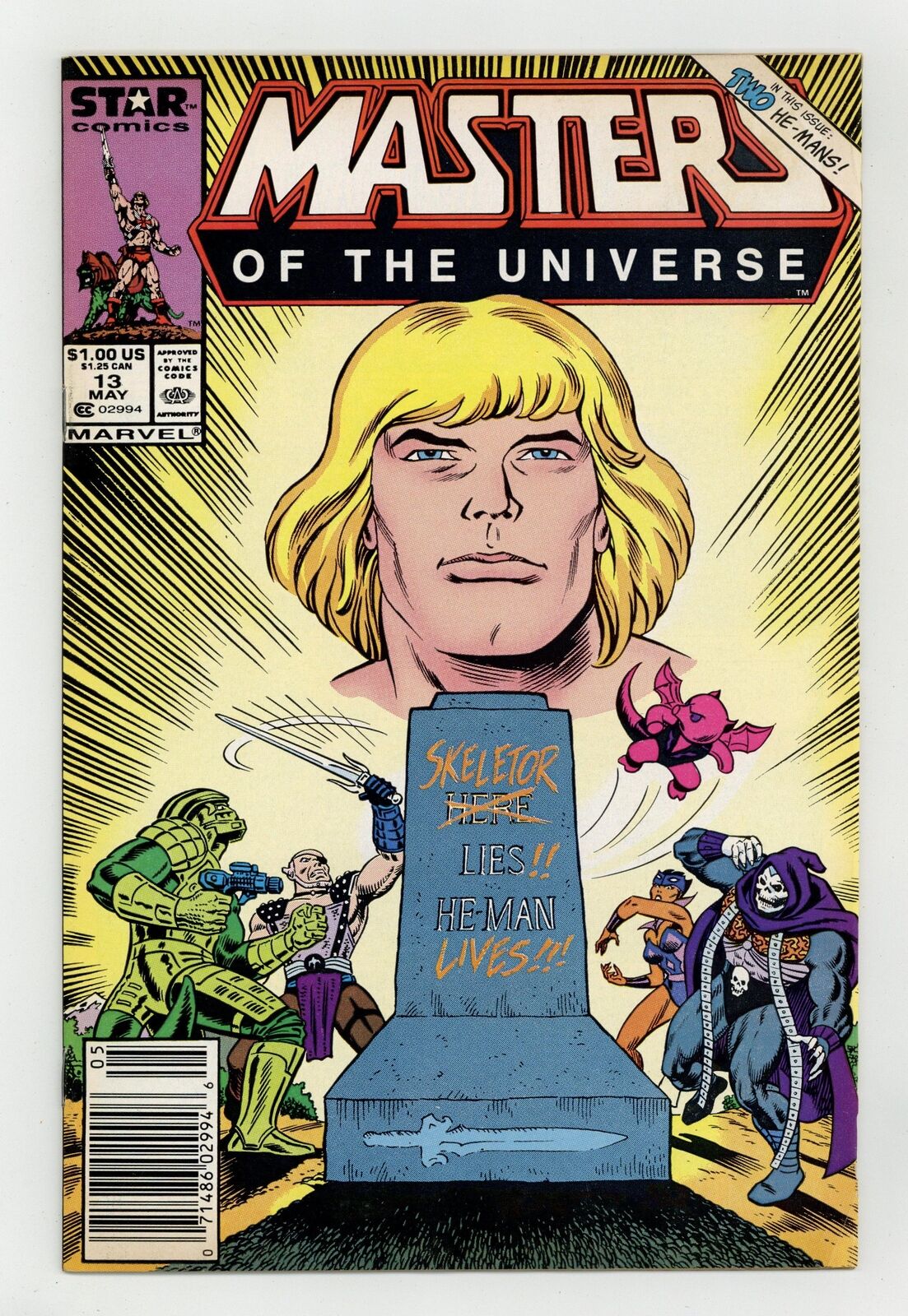 Masters of the Universe #13 FN+ 6.5 1988