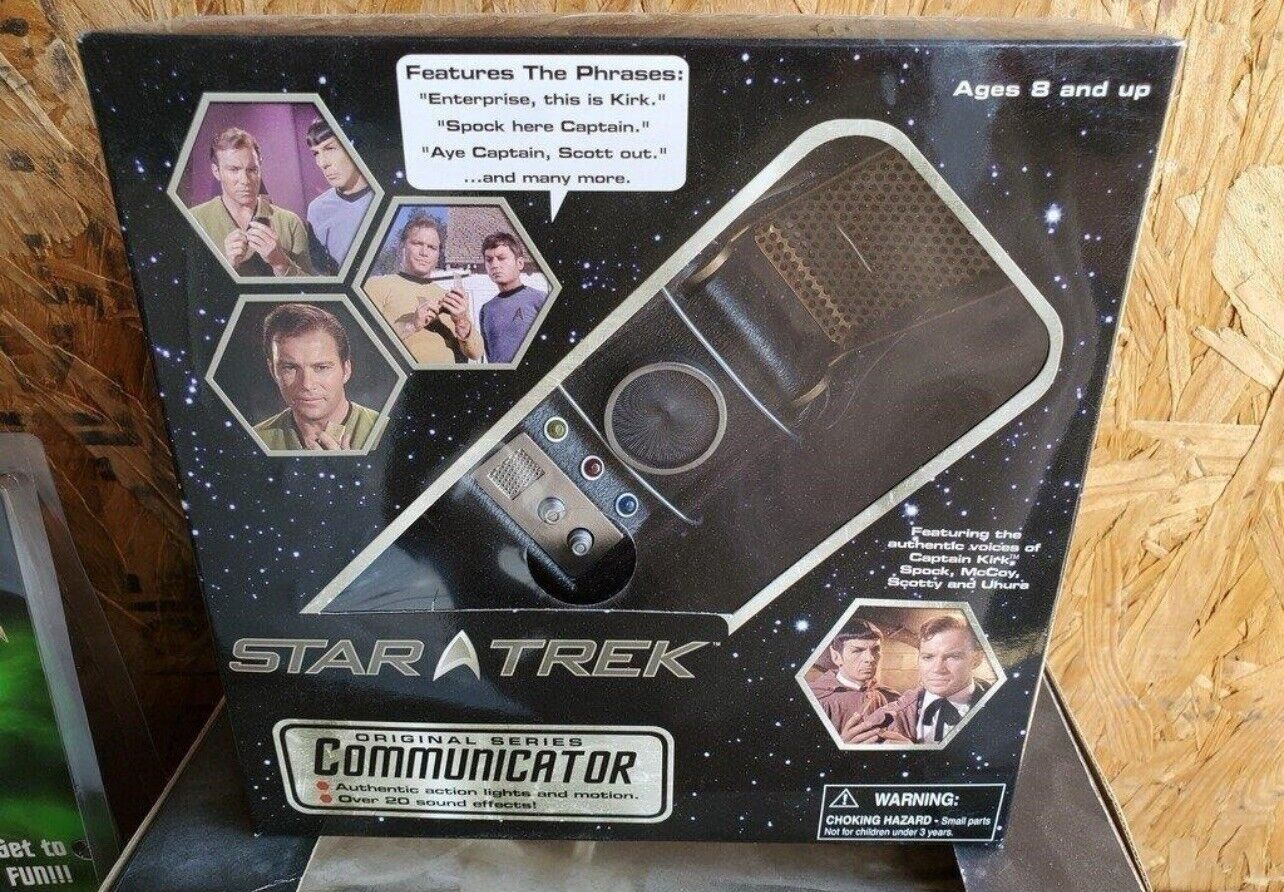 Star Trek Original Series Communicator--Diamon Select Toys 2007-In Box Rare