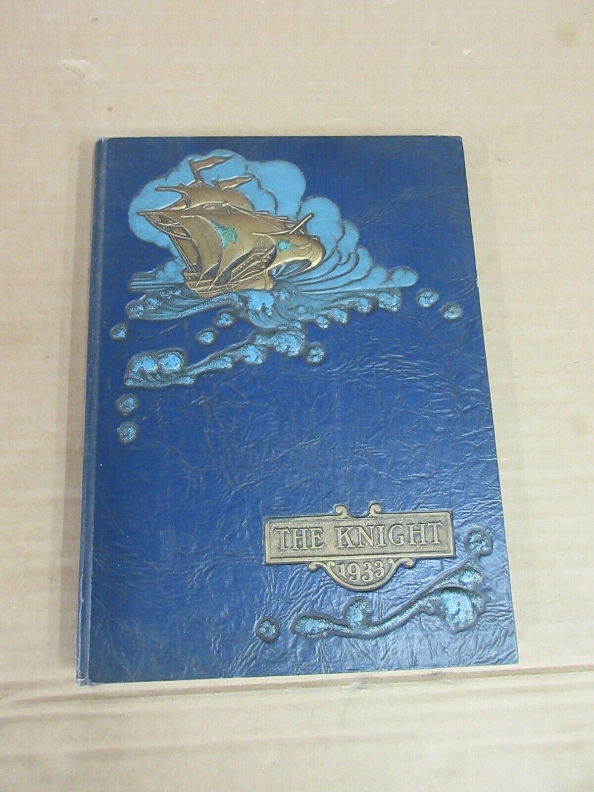 Vintage The Knight 1933 Yearbook Collingswood High School Collingswood NJ
