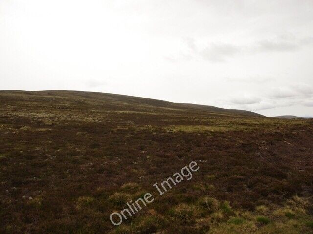 Photo 6x4 Upper slopes of Geal-charn Mor from the Burma road Alvie The up c2011