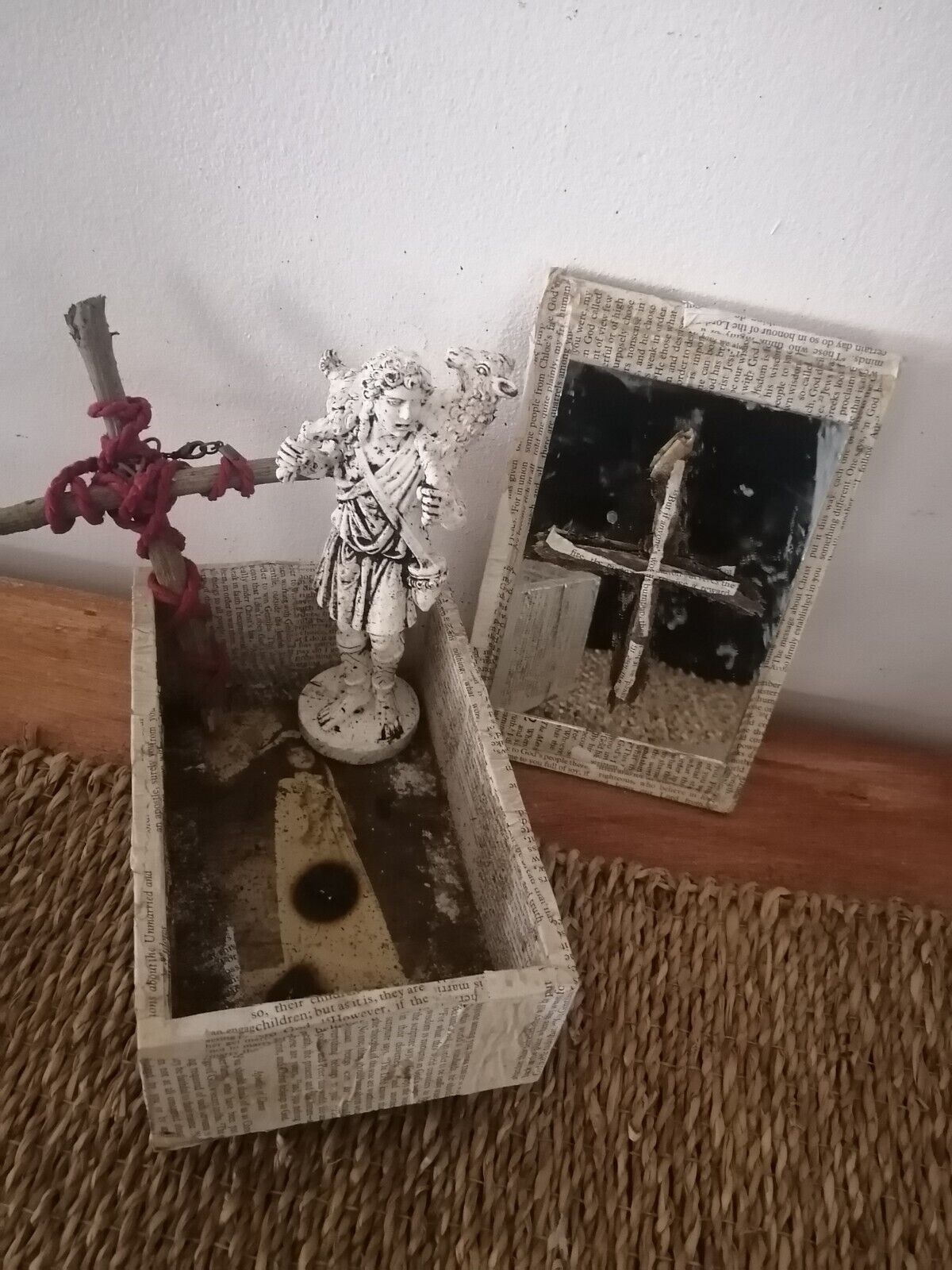 Dybbuk Demon Box , Haunted Spirit Box, Antique Item