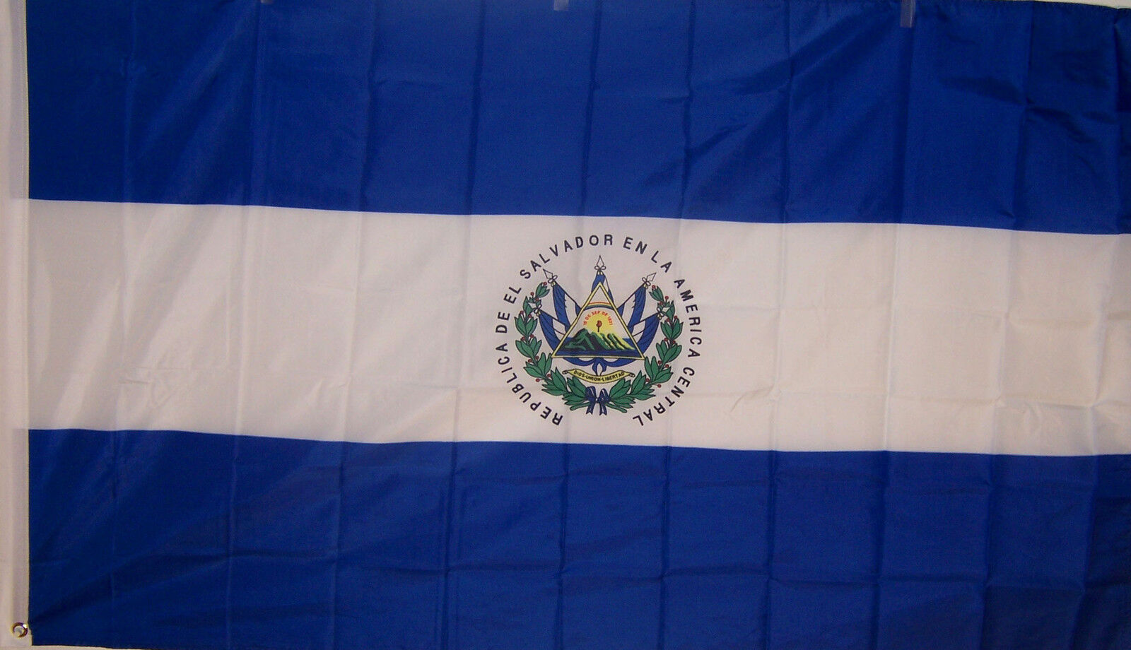 NEW BIG 2X3ft EL SALVADOR COUNTRY BANNER FLAG better quality USA seller 