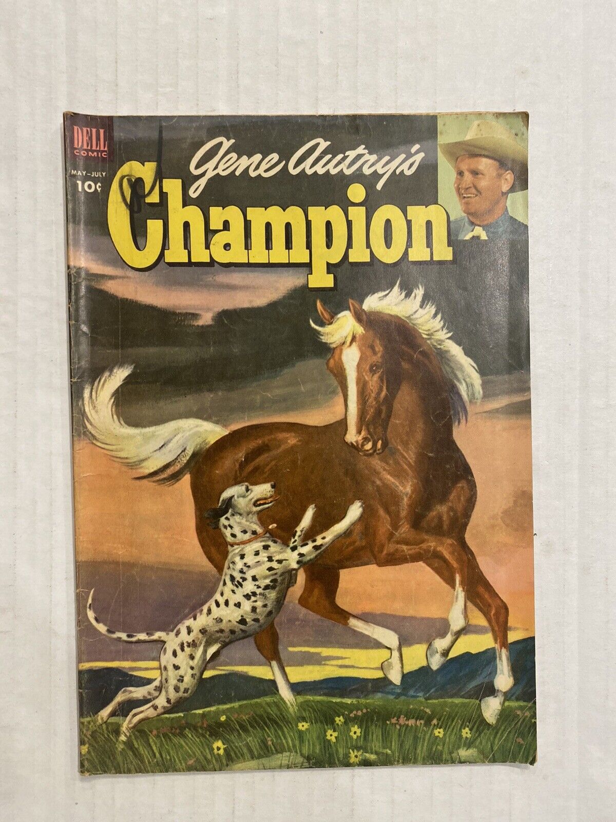 Gene Autry's Champion #10 1953-Dell Golden Age Western 
