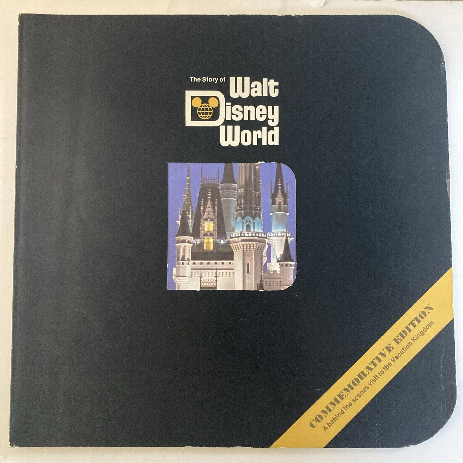 The Story Of Walt Disney World Commemorative Edition 1971 Souvenir Book Vintage