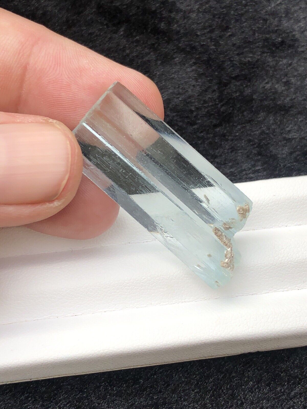 Top Class Aqumarine Crystal Gemi Quality