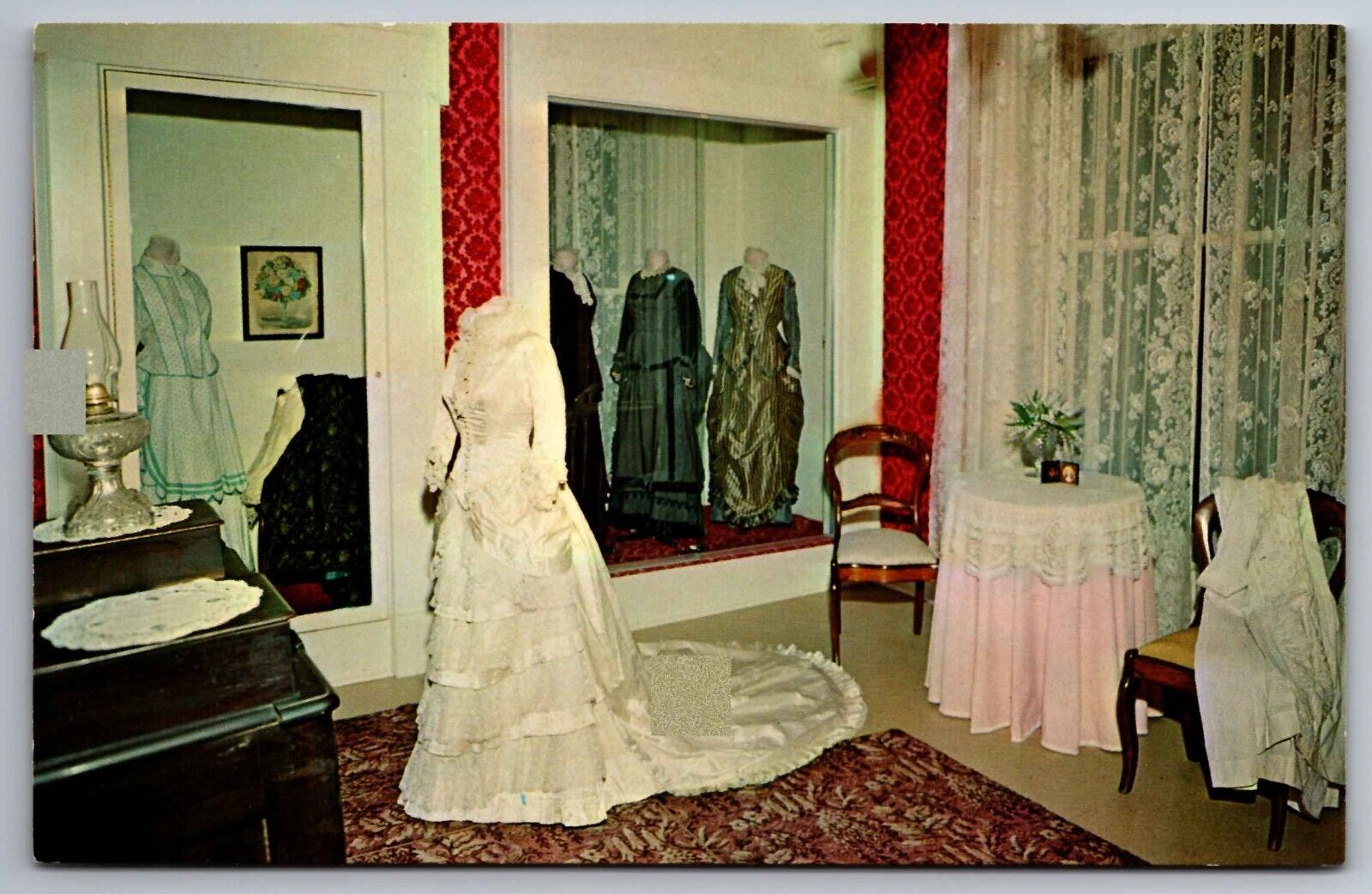 Postcard Mable Bredehoft Memorial & Stella Barkley Costume Room Vermillion  B 27