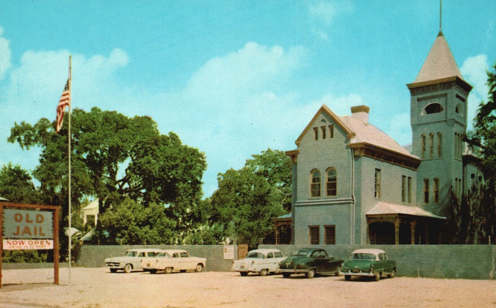 Vintage Postcard Old Jail House St. Augustine Florida FL