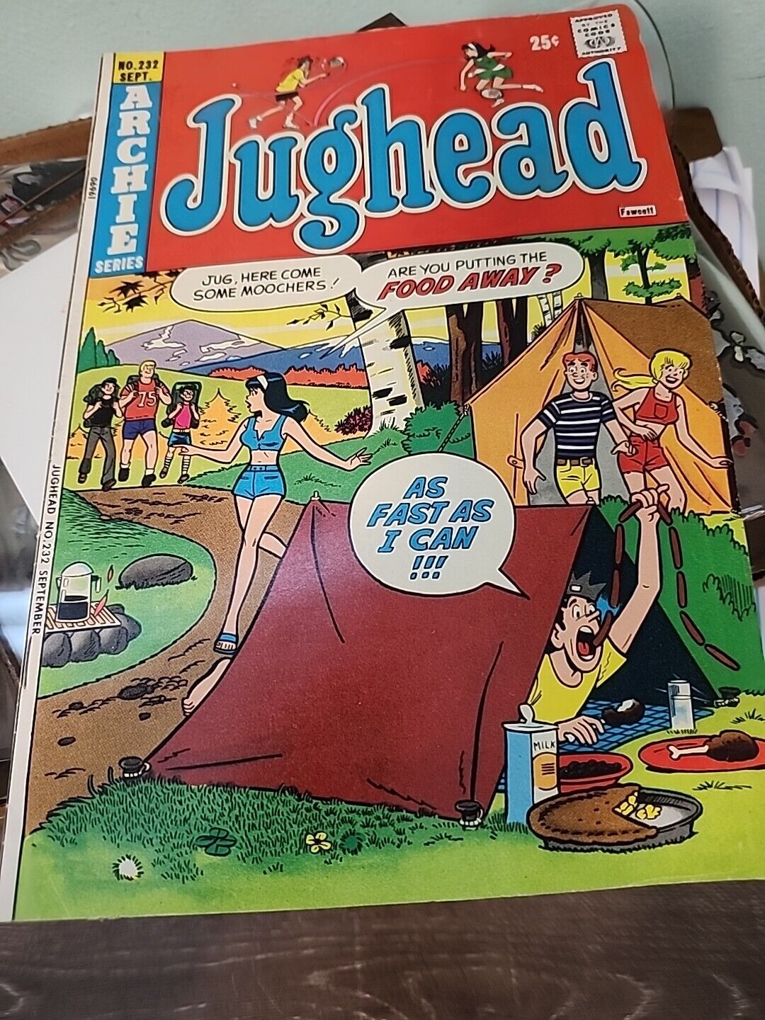 Jughead #232  Archie Comics 1974 VG