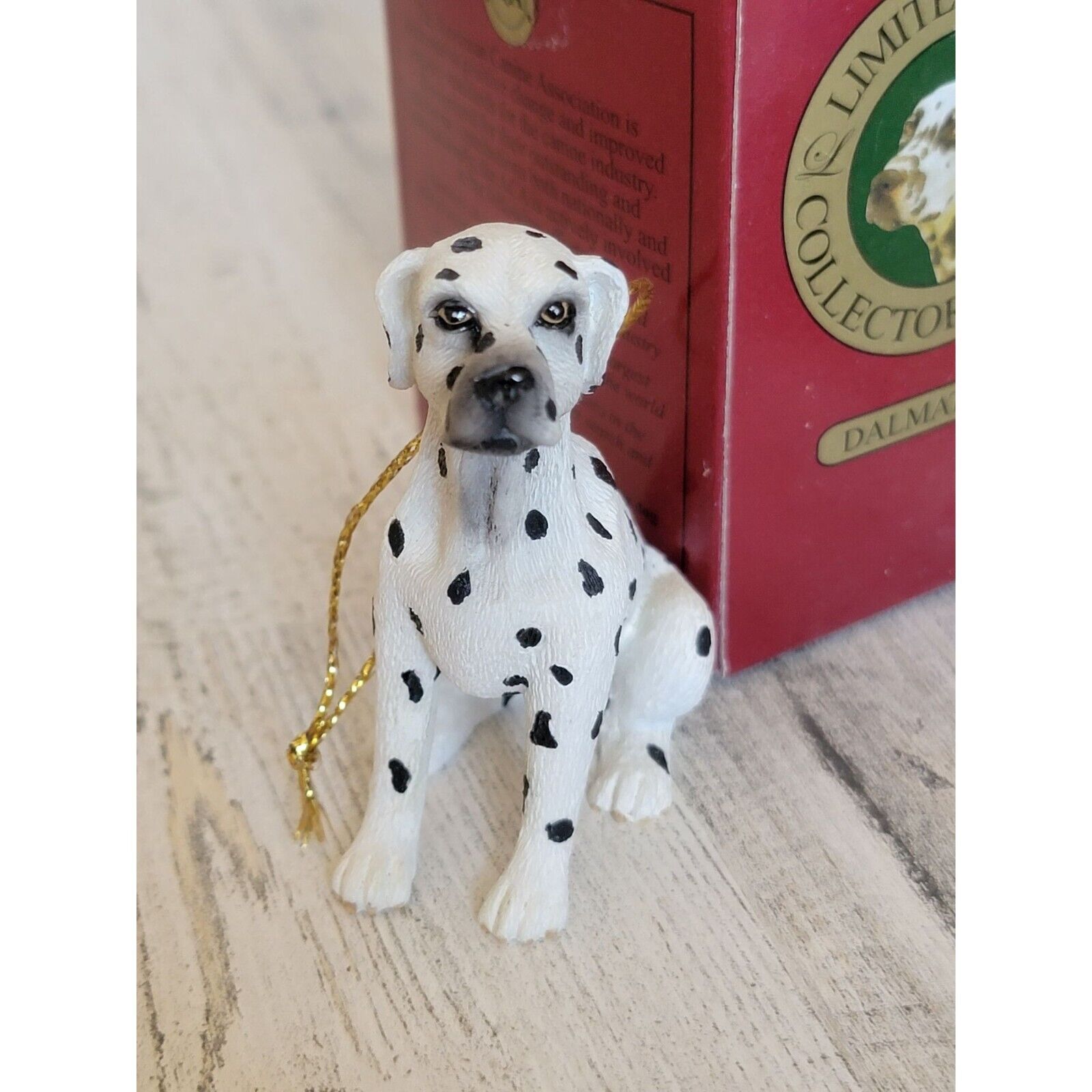 American Canine Association Dalmatian pet dog animal ornament