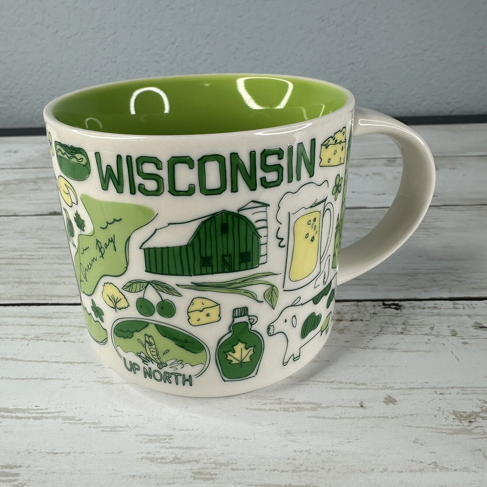 Starbucks Wisconsin 2018 Coffee Mug Cup Tea Been There Collection