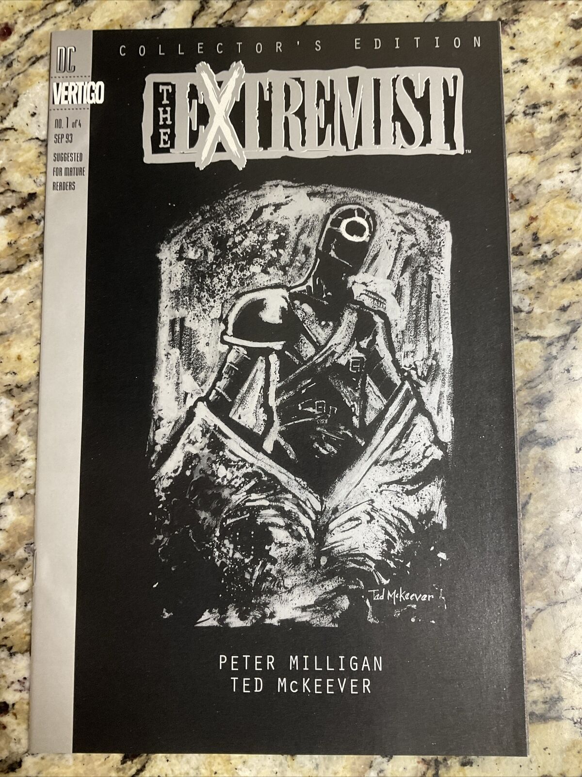 The Extremist #1 Vertigo Comics (1993) Platinum Collector's Edition  VF