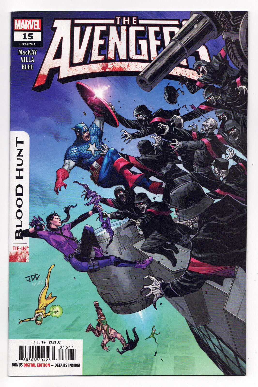 Marvel AVENGERS # 15 (2024) Cover A (Main) - 1st PRINT (NM / UNREAD)