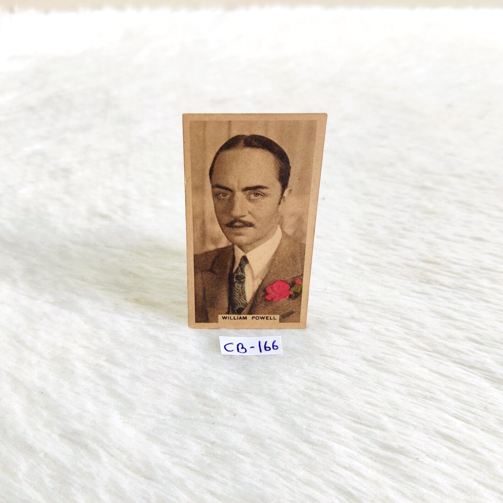 Vintage Cinema Stars William Powell No.6 Tobacco Card Abdulla CB166