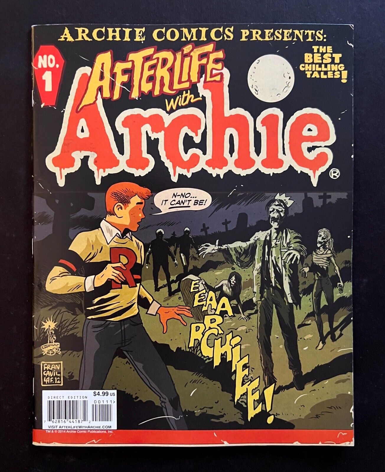 AFTERLIFE WITH ARCHIE MAGAZINE #1 Sabrina Preview Archie Horror Comics 2014