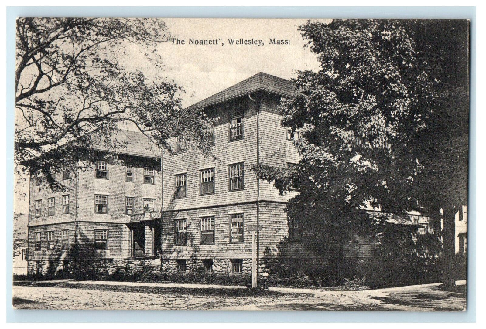 c1910s The Noanett Wellesley Massachusetts MA Unposted Antique Postcard
