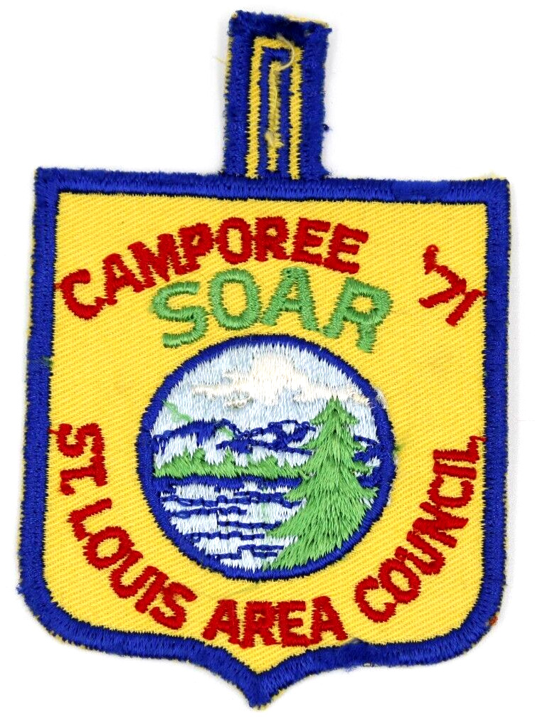 MINT Vintage 1971 SOAR Camporee St. Louis Area Council Patch Missouri MO Scout
