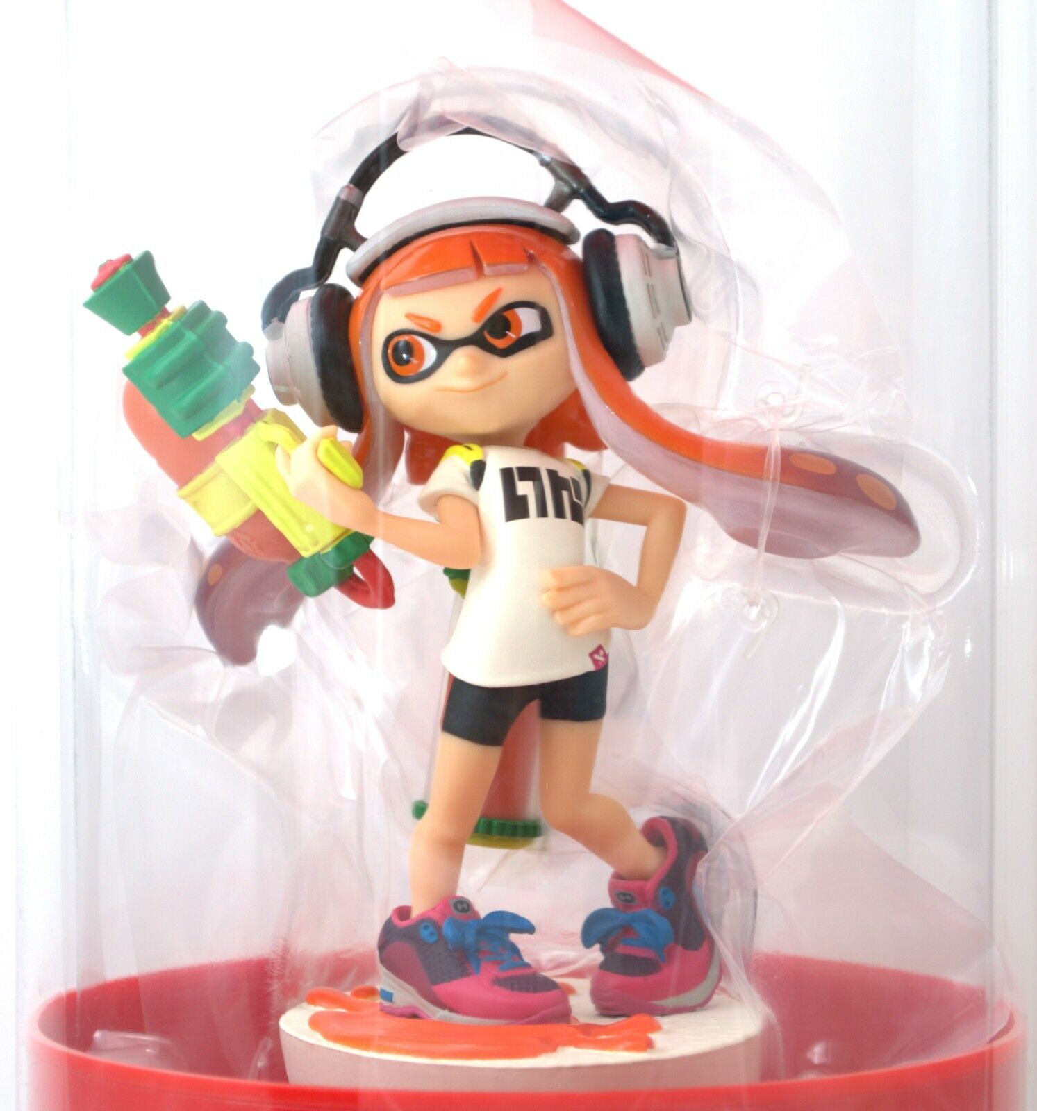 Splatoon Inkling Statue Figure Nintendo Store Japan Exclusive with Shopping Bag