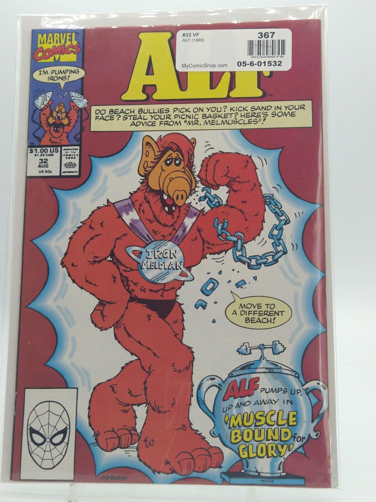 ALF #32 1990 Marvel VF 