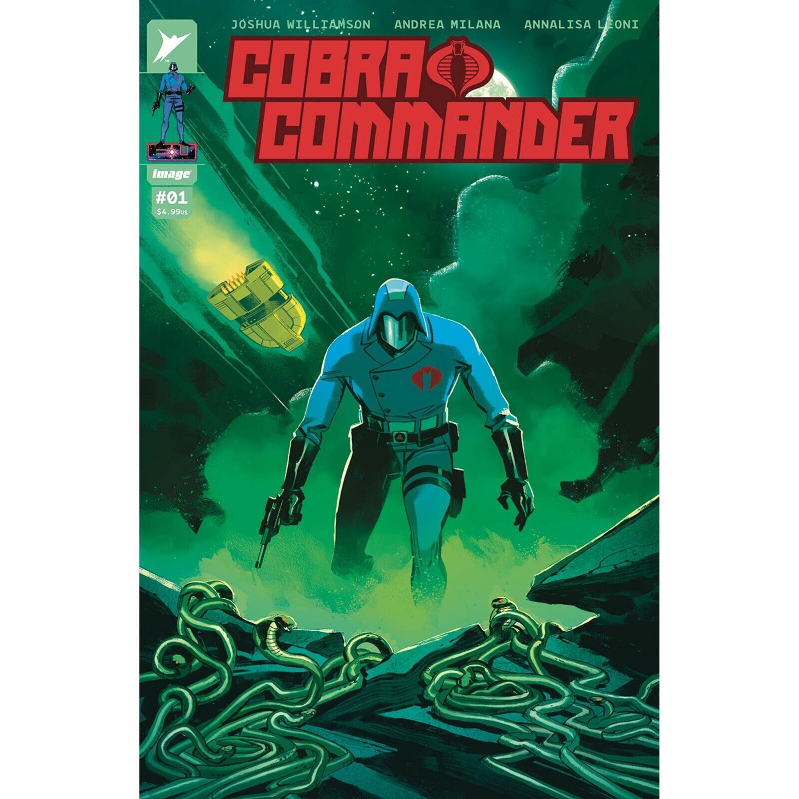Cobra Commander (2023) 1 2 3 4 5 | Image / Energon Universe | COVER SELECT