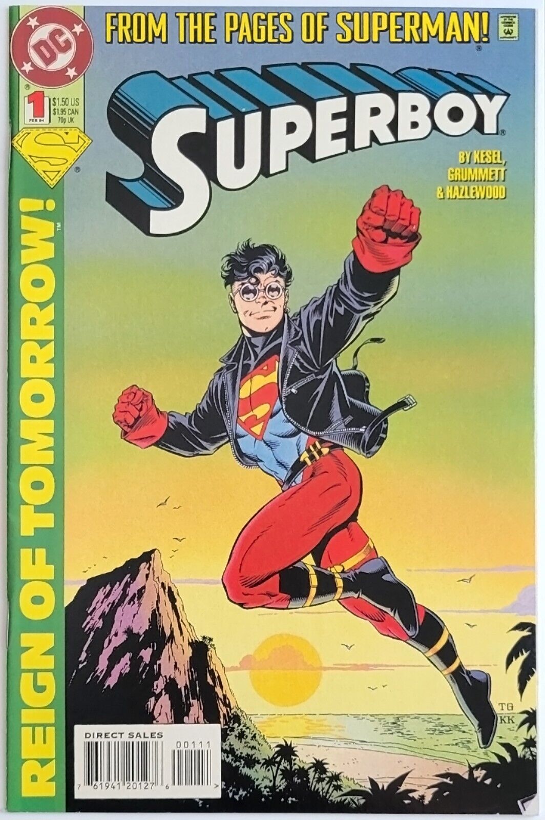 Superboy #1 (1994) Vintage Key Comic, 1st Appearance of Knockout
