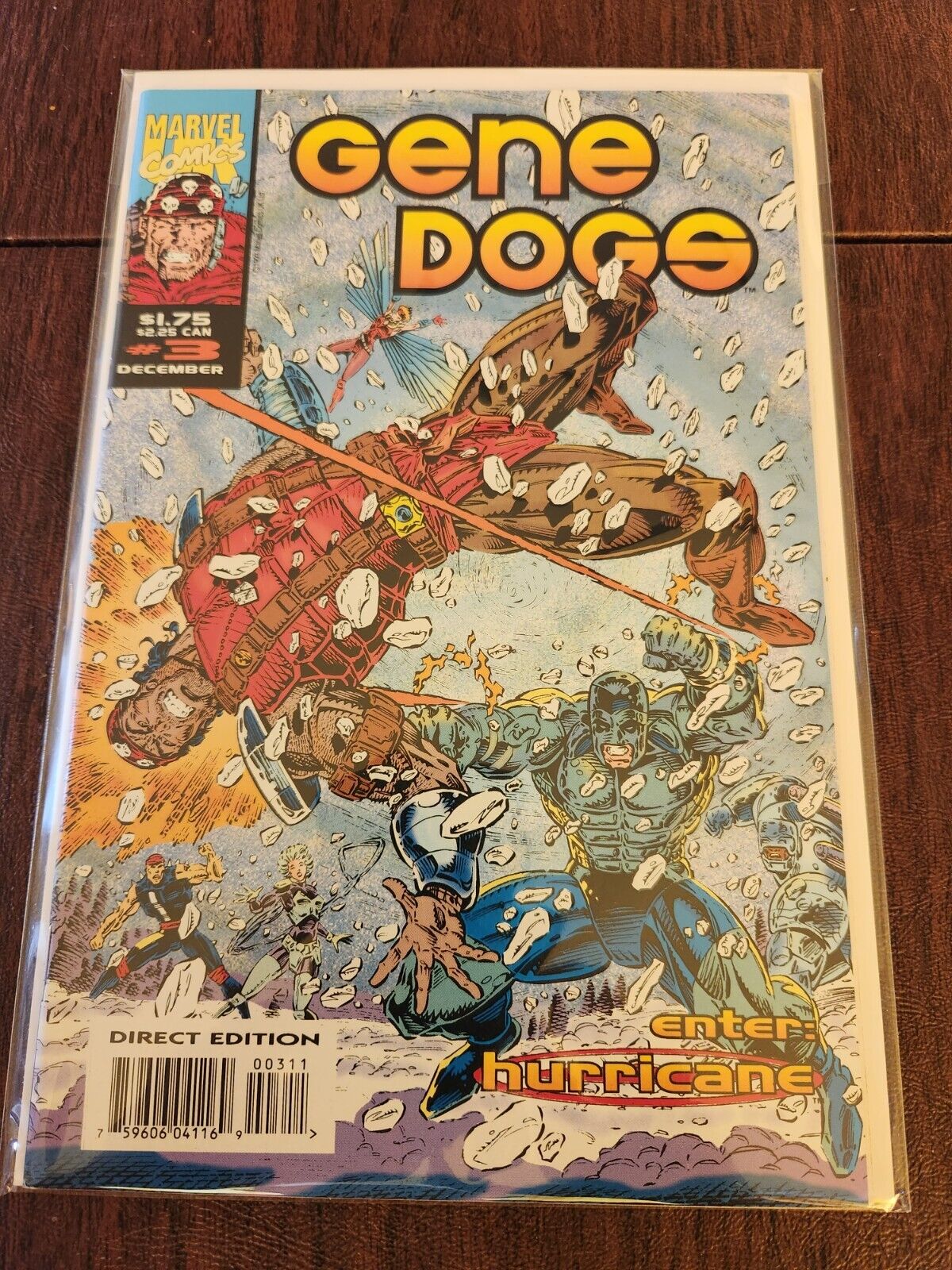 Gene Dogs #3 1993 MARVEL COMIC BOOK 9.0 V8-64