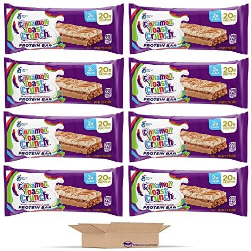 Cinnamon Toast Cereal Protein Bars | 8 Count Box