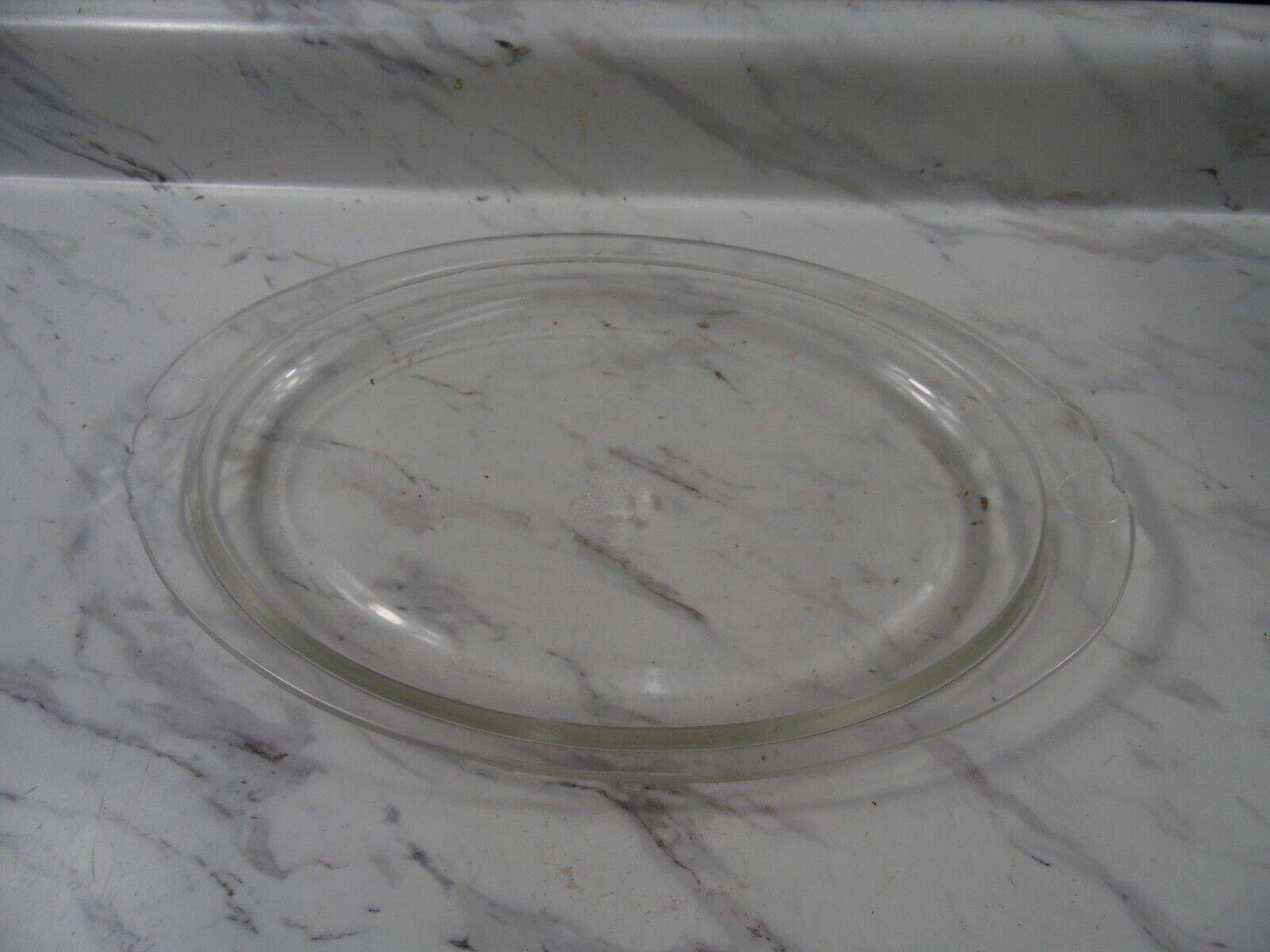 🎆Vintage PYREX 812 Clear Glass Pie Plate 1940s collector plate🎆