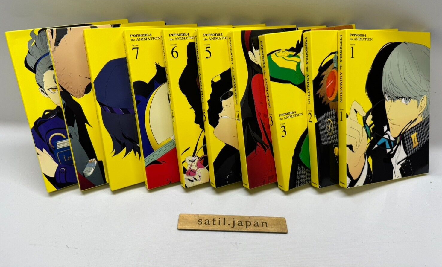 [USED] Persona 4 the ANIMATION Limited Edition DVD Vol 1-10 Complete set Japan