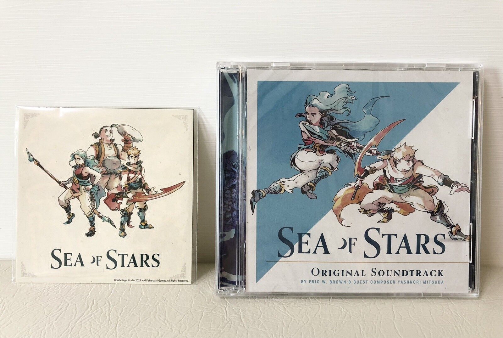 Sea of Stars Soundtrack 2CDs & Sticker Novelty Unopened
