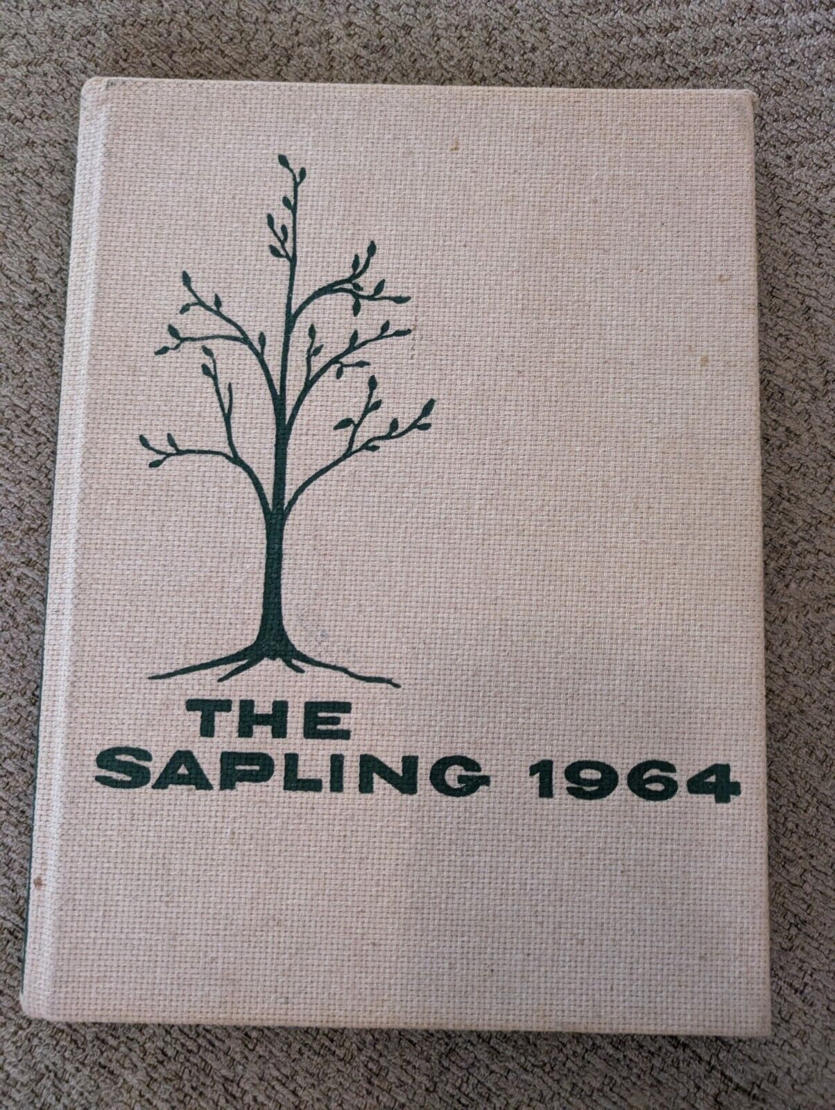 The Sapling Yearbook 1964 Greenwood SC High School Hardcover