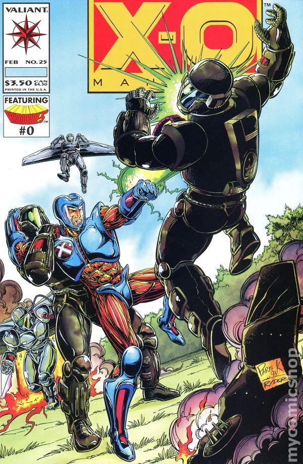 X-O Manowar #25 FN 1994 Stock Image