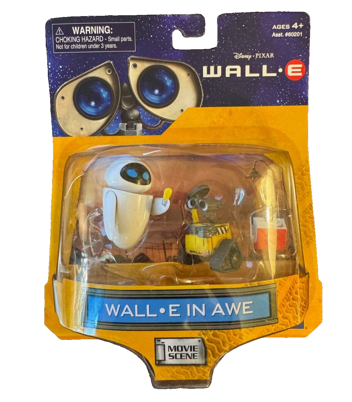 Disney Pixar Wall-E Thinkway Toys Wall-E In Awe Figure  60205