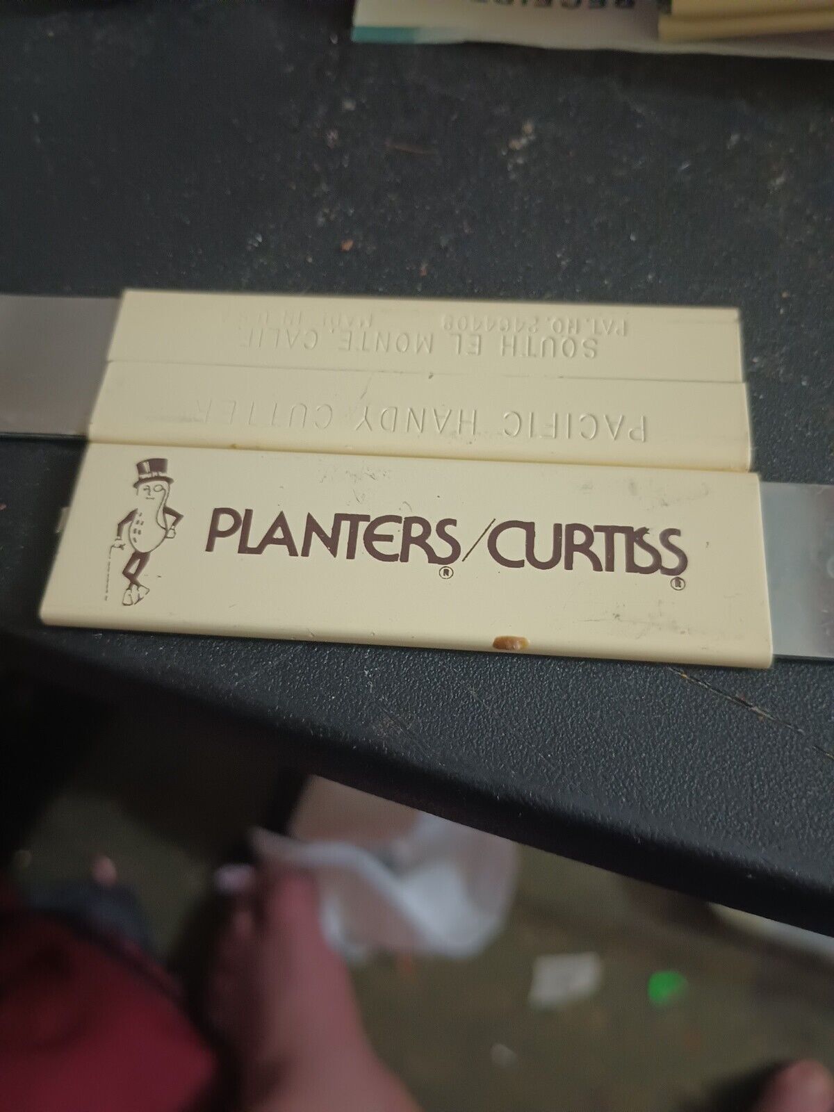 Box Cutter Advertising Planters Curtiss Pacific Hanoy 1X Rare Nos