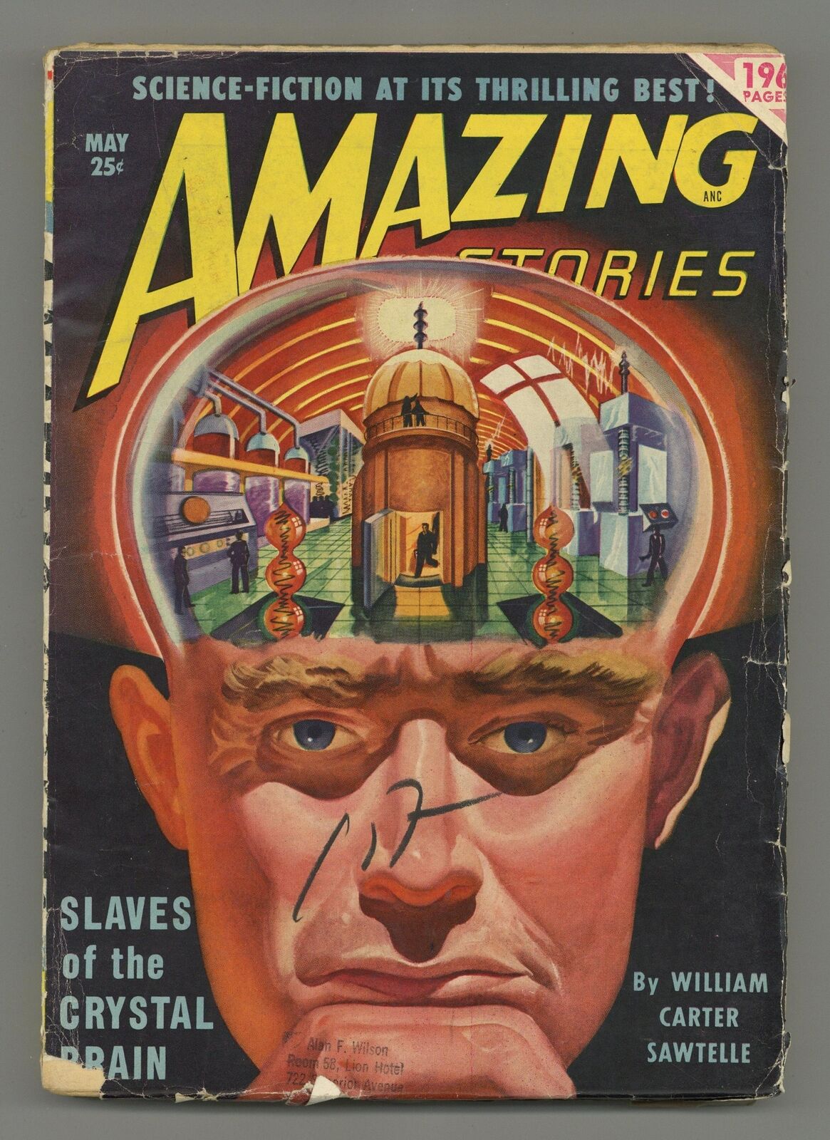 Amazing Stories Pulp May 1950 Vol. 24 #5 VG/FN 5.0 Low Grade