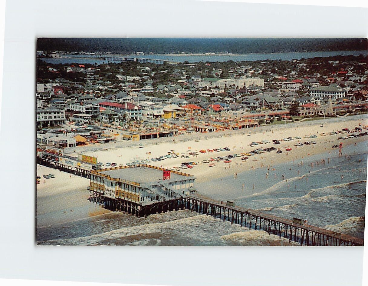 Postcard Ocean Pier Casino Daytona Beach Florida USA