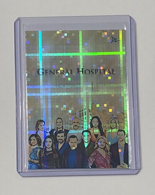 General Hospital Limited Edition Artist Signed Soap Opera Classic Refractor 1/1