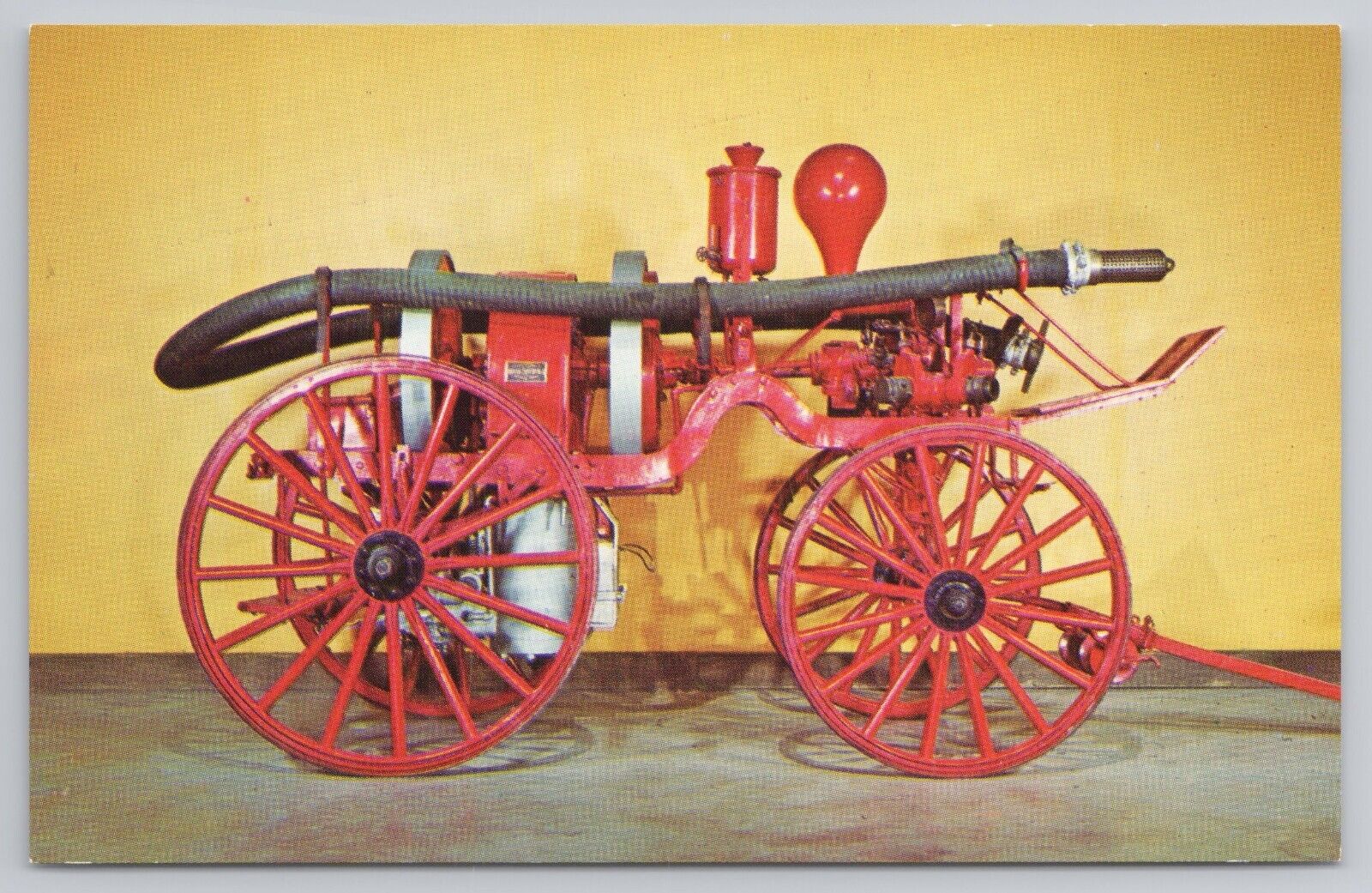 Ca 1900 Steam Fire Engine By Waterous Co At National Museum Ottawa Postcard