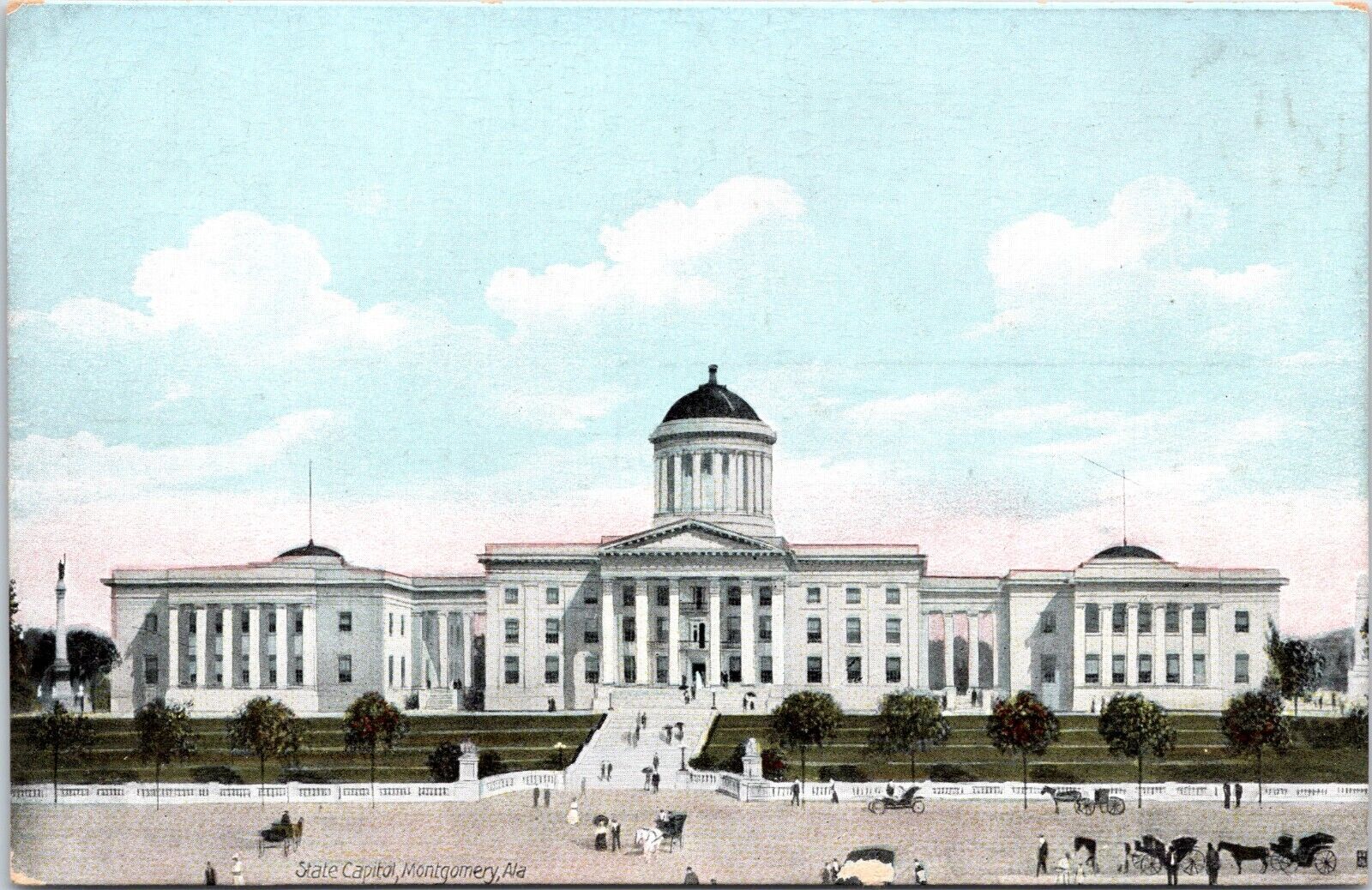 State Capitol, Montgomery, Alabama - Divided Back Postcard c1907-1915