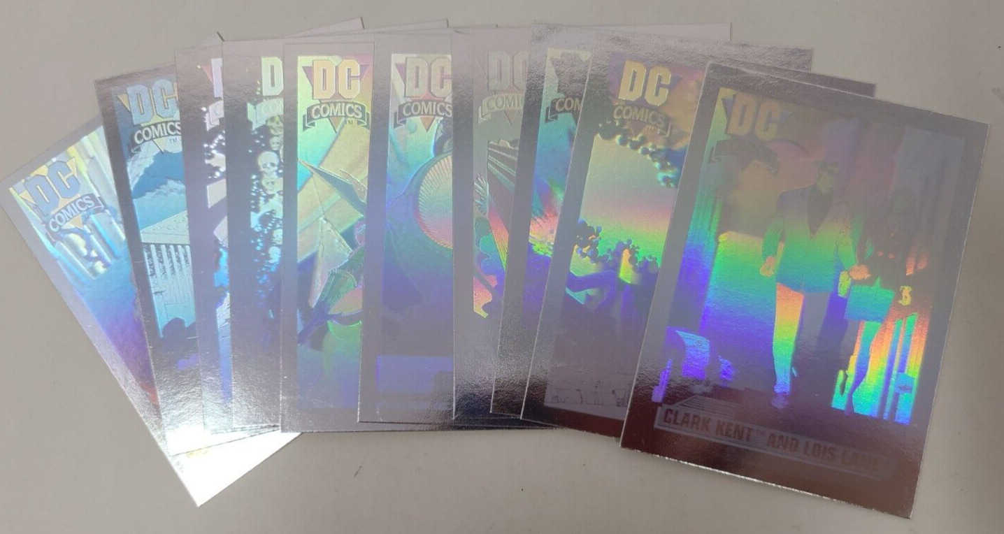 1992 Impel DC Cosmic Complete Hologram Set