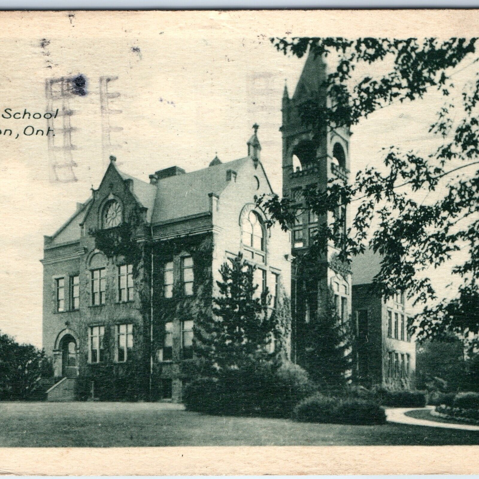 c1920s London, Ontario, Canada Normal School Photo 1925 Western Fair Cancel A170
