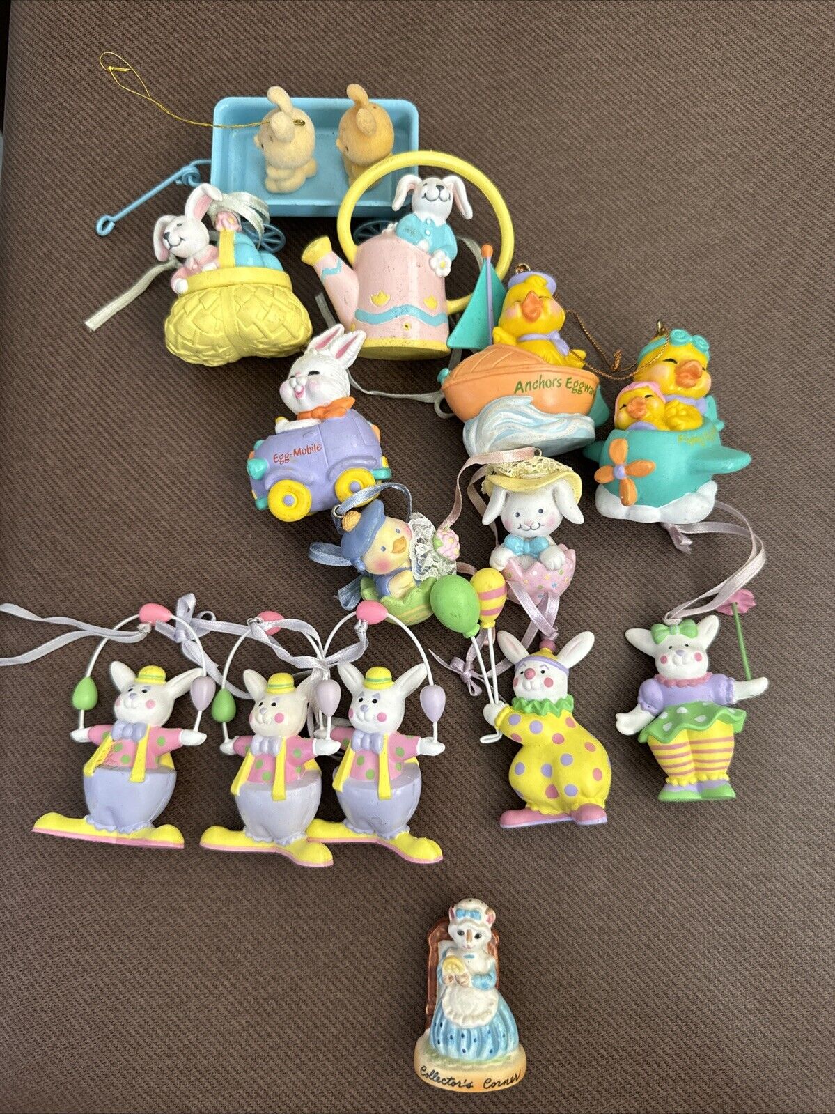 Vintage Avon Easter miniature Ornaments 
