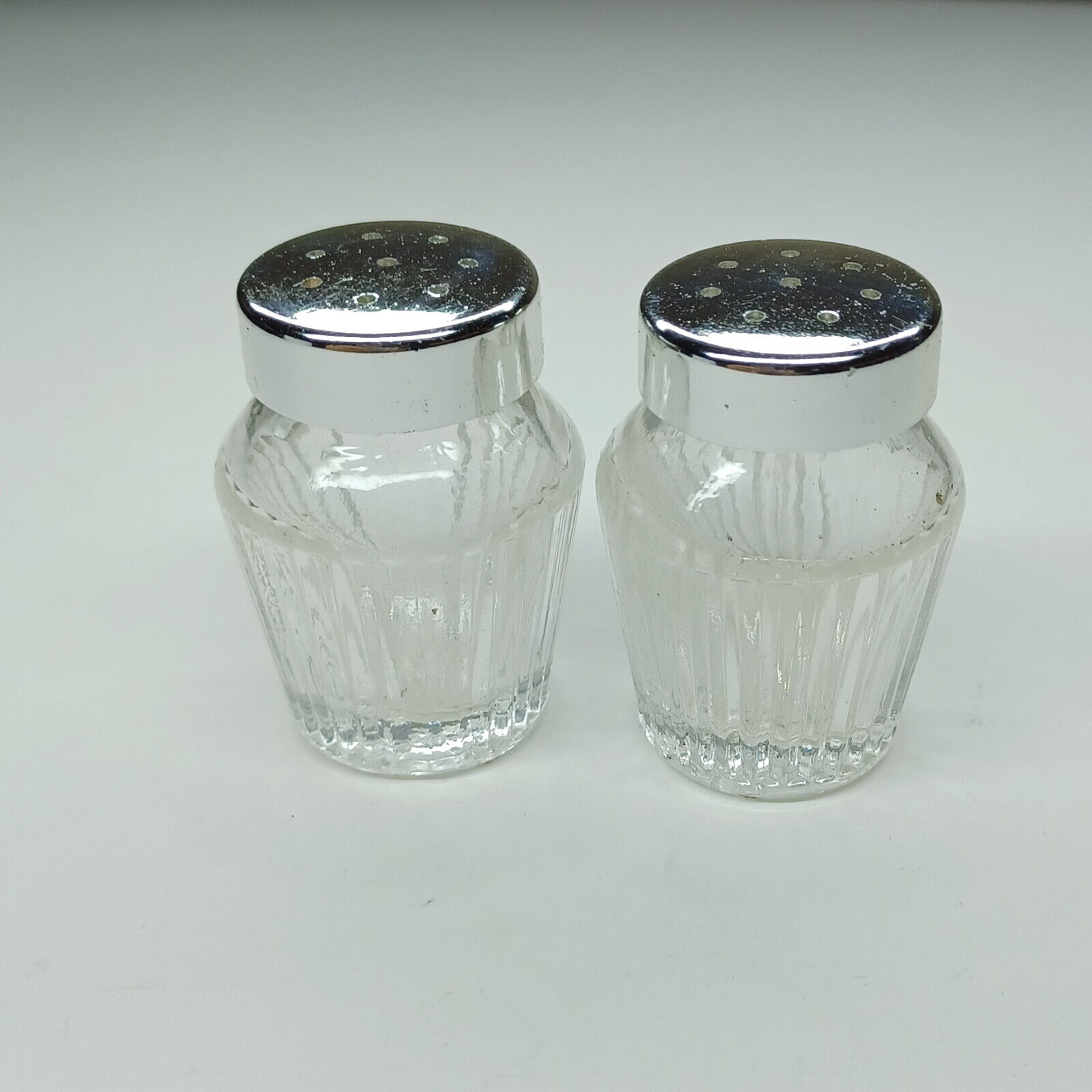 Vintage Helly 717 Mini Salt and Pepper Shakers 1.5in Tall Germany